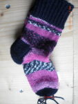 Kindersocken Pink gem.