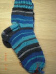 Kindersocken Blau gem.
