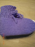 Kinder - Bettsocken Hellviolett